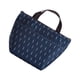 thumbnail image 1 of Guardurnaity Fiambrera térmica, fiambrera, estuche de Picnic, estampado de flores con cremallera, plegable, lavable, bolso de mano para niños, Bolsas de mensajero y de hombro piel azul marino, 1 of 6