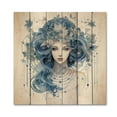 thumbnail image 3 of Designart "Virgo Zodiac Sign Keeper of Perfection" Astrology Print on Natural Pine Wood, 3 of 5