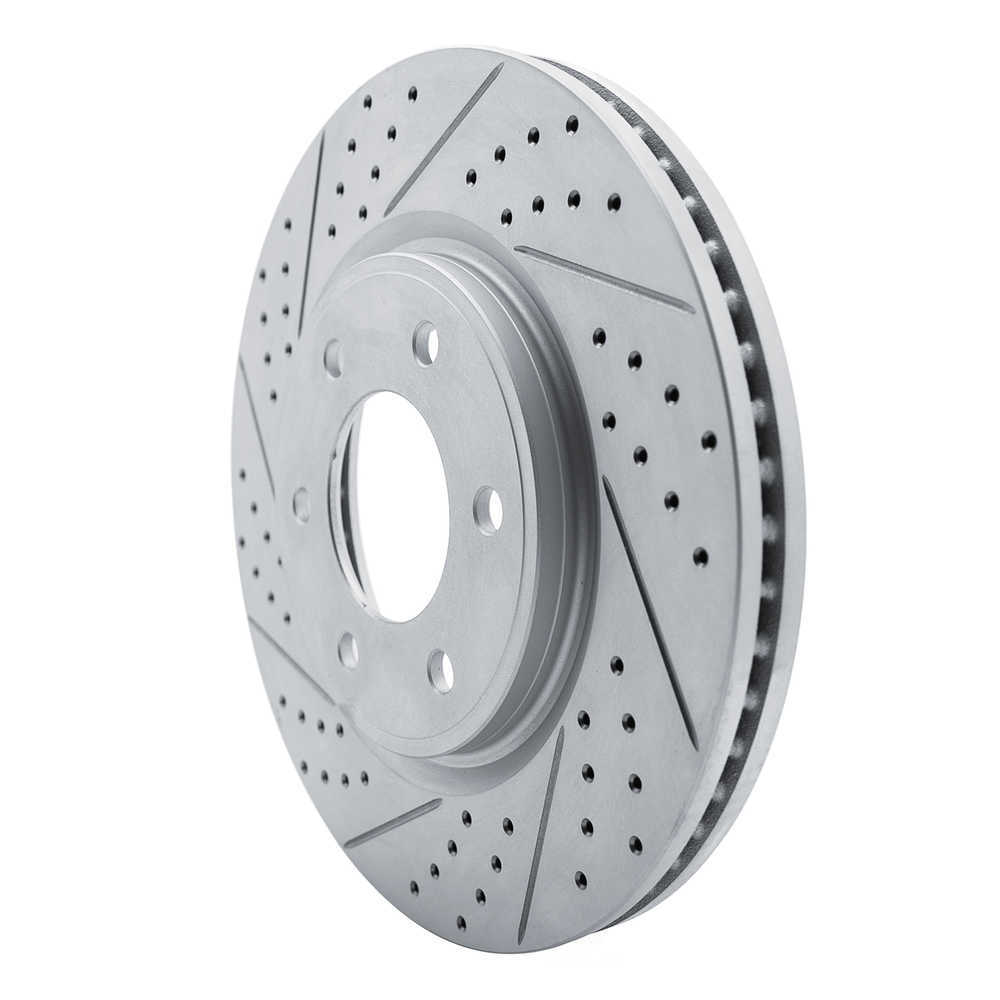 Dynamic Friction Company 830-68016L DFC Geoperformance Rotor - Drilled and Slotted