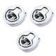thumbnail image 1 of 3pcs Boat lock Pull, Marine 2 Inch Flush Pull tches, Acero Inoxidable 316, Escotil De Cubierta forma forma forma Para Rv Yate 3 piezas yotijar Pestillo al ras de acero inoxidable, 1 of 10