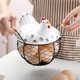 thumbnail image 3 of Kitchen Egg Basket, Farmhouse Chicken Wire Basket with Handle, Cute Egg Storage Basket for Kitchen Living Room Home Decor, 3 of 5