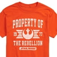 thumbnail image 3 of Star Wars - Property Of Rebellion - Men's Short Sleeve Tee, 3 of 5