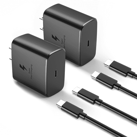 Eeyueer 45W USB C Super Fast Charger PD Quick Charging Compatible with Samsung Galaxy S25 S24 S23 S22 S21 Ultra Plus USB C Devices 45W