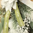 thumbnail image 3 of White Christmas Teardrop Wreaths for Front Door Artificial Floral Garland Christmas Teardrop Swag Christmas Hanging Pendant for Winter Holiday Xmas Wall Door Hanging Decor (18.7"L*11.8"W), 3 of 8
