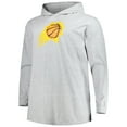 thumbnail image 2 of Men's Fanatics Heather Gray Phoenix Suns Big & Tall Pullover Hoodie, 2 of 3