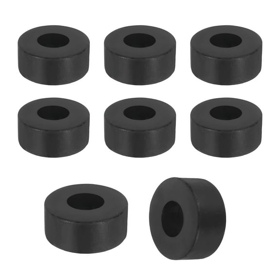 Uxcell 18Pack Thick Rubber Spacer, 7/16 Inch OD x 3/16 Inch ID x 3/16 Inch Thickness