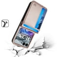 TJS for Motorola Razr 2025 Phone Case, Card Wallet Storage PU Leather