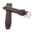 thumbnail image 2 of 18mm Womens', Lizard Style, Leather Watch Band Strap, Glossy, 2 of 7