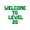 Green, variant on Letter Balloons - WELCOME TO LEVEL 20 16" Inch Alphabet Letters Foil Mylar Balloon Birthday Party Banner (Gold)