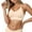 Beige, variant on Women's Wireless Comfortable Sexy Transparent Backless Bra with Convertible Straps for Everyday Wear