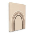 thumbnail image 3 of Stupell Industries Boho Rainbow Arched Stripes Neutral Brown Tones Graphic Art Gallery Wrapped Canvas Print Wall Art, Design by Caroline Alfreds, 3 of 5