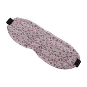 1 Pc Pink Floral Style 3D Sleep Mask Soft 3D Eye Shade Cover for Rest