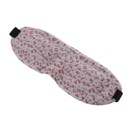 1 Pc Pink Floral Style 3D Sleep Mask Soft 3D Eye Shade Cover for Rest