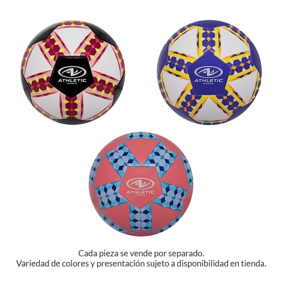 Balon Futbol No.5 Athletic Works Kite Varios modelos 1 pieza