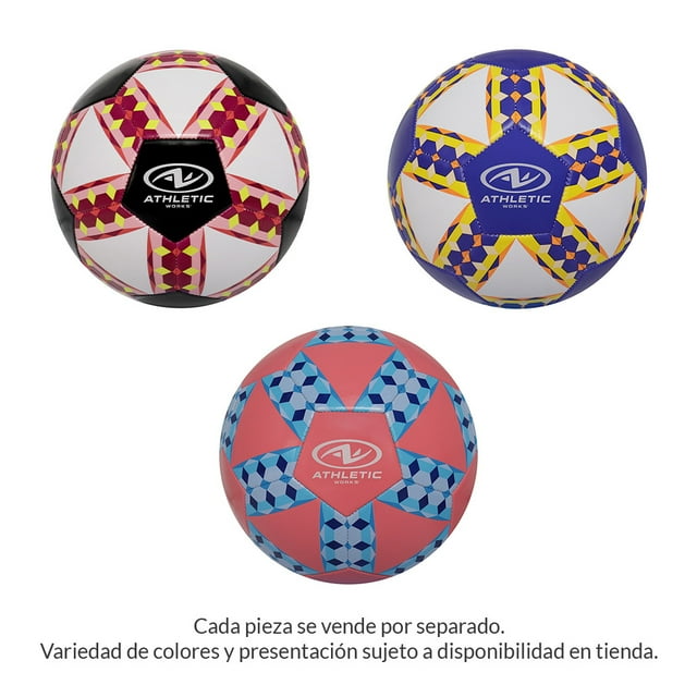 Balon Futbol No.5 Athletic Works Kite Varios modelos 1 pieza