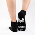 thumbnail image 5 of Yuanlong Womens Crew Socks Controller Funny Graphic Breathable Soft Comfort Casual Non Floor Socks, 5 of 6