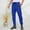 Blue, variant on Men's Sweatpants Slim Tapered Jogger Elastic Waist Drawstring Jogging Lightweight Breathable Trousers Black