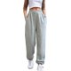 thumbnail image 3 of Pantalones de chándal holgados para mujer, pantalones deportivos elásticos de cintura alta, pantalones sueltos para salón, pantalones deportivos, 3 of 4