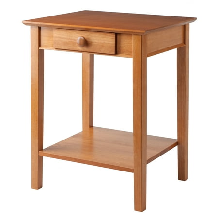 UPC: 0021713993236 | Winsome Wood Studio Home Office Printer Stand  Table  Honey Finish