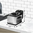 thumbnail image 6 of Elite Gourmet 1.6 quart Deep Fryer Stainless Steel, 6 of 7