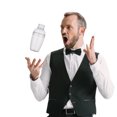 thumbnail image 2 of Termo Coctelera de plástico Copa Escala Vino Bebida Bebida Barware Mezclador (350ml) Tmvgtek Libre de BPA, 2 of 3
