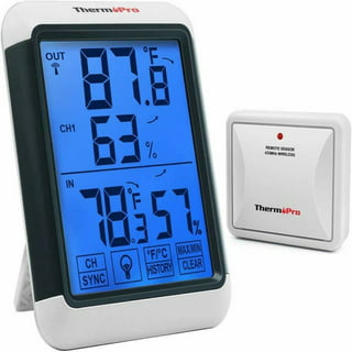 RC DIGITAL THERMOMETER HUMIDITY HOME GREENHOUSES SEED TRAYS THERMO