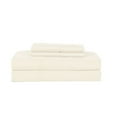 thumbnail image 4 of Castle Hill London 410 Thread Count Cotton Sateen Sheet Set Deep Pocket - Queen, Taupe, 4 of 7