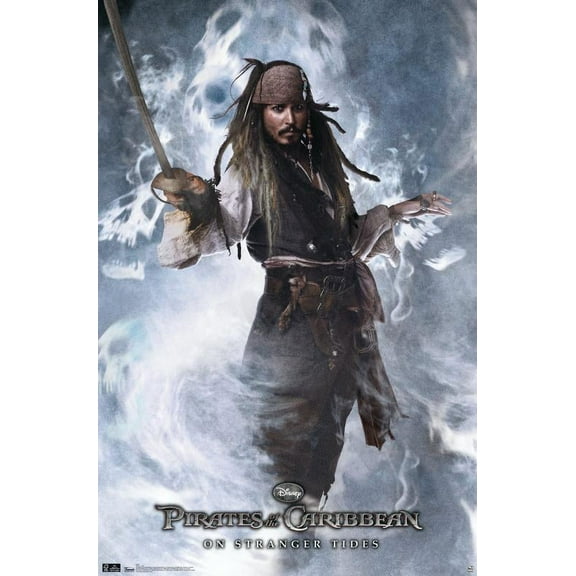Disney Pirates of the Caribbean: On Stranger Tides - Jack Wall Poster, 22.375" x 34"
