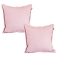 thumbnail image 1 of Cojin Decorativo Cuadrado Set de 2 Pink Rosa, 1 of 4