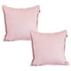 thumbnail image 1 of Cojin Decorativo Cuadrado Set de 2 Pink Rosa, 1 of 4