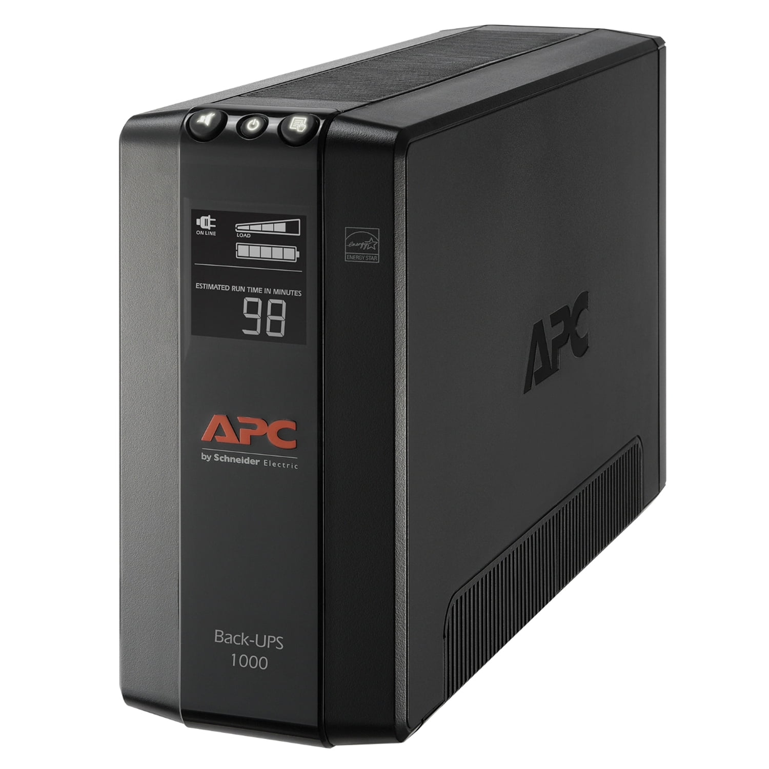APC 1000VA UPS Battery Backup & Surge Protector with AVR LCD UPS Back UPS Pro Series, BX1000M