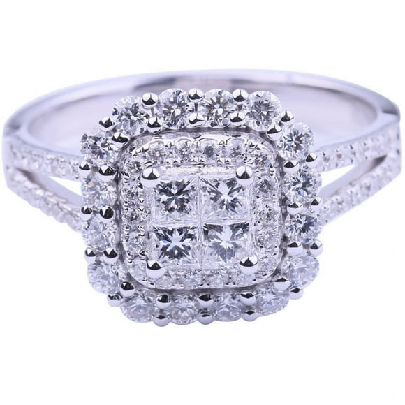 Xihbxyly Hermosos Anillos de Boda, Joyas para Mujer, Anillos Blancos, 6-10, Hermoso Anillo Joya