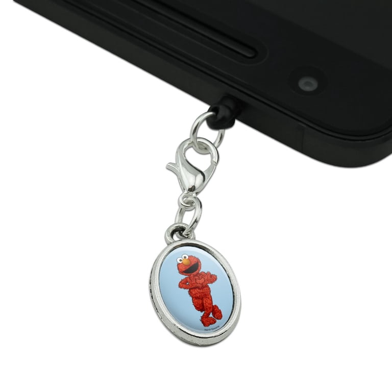 Sesame Street Vintage Elmo Mobile Cell Phone Headphone Jack Oval