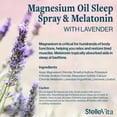 thumbnail image 4 of Spray para dormir StelleVita, aceite de magnesio con melatonina, 120 ml, 4 of 6