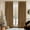 Bronze Brown-42"W x 84"L (Pack of 2), variant on Bronze Brown 52"W x 84"L (Pack of 2) Window Curtain Panels for Bedroom and Living Room
