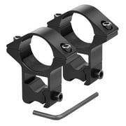 CVLIFE 1" Dovetail Scope Rings for 3/8" or 11mm Dovetail Rails, High Profile Scope Mounts, 2Pieces
