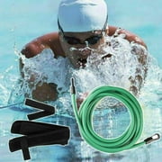 Swim Training Resistance Belt,FOOING Swimming Training Resistant Tether Belt, Swim Harness Stationary, Aquatic Swimming Resistance Band Cord Bungee Cords