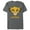 Charcoal Heather, variant on Men's Lion King Simba Logo Graphic Tee Charcoal Heather X Large