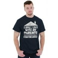 thumbnail image 4 of Live With Parents Slacker Funny Men's Graphic T Shirt Tees Brisco Brands X, 4 of 4