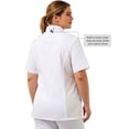 thumbnail image 3 of Ubon Women's Chef Coat Side Mesh Vent Zipper Chef Jacket, 3 of 9