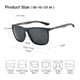 thumbnail image 4 of Lentes de Sol Cuadrados Polarizados ZENOTTIC para Hombre en Fibra de Carbono, 4 of 6