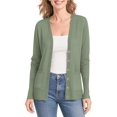 thumbnail image 1 of Urban CoCo Women's Button Down Lightweight Knit Cardigan Sweater with Pockets, 1 of 7