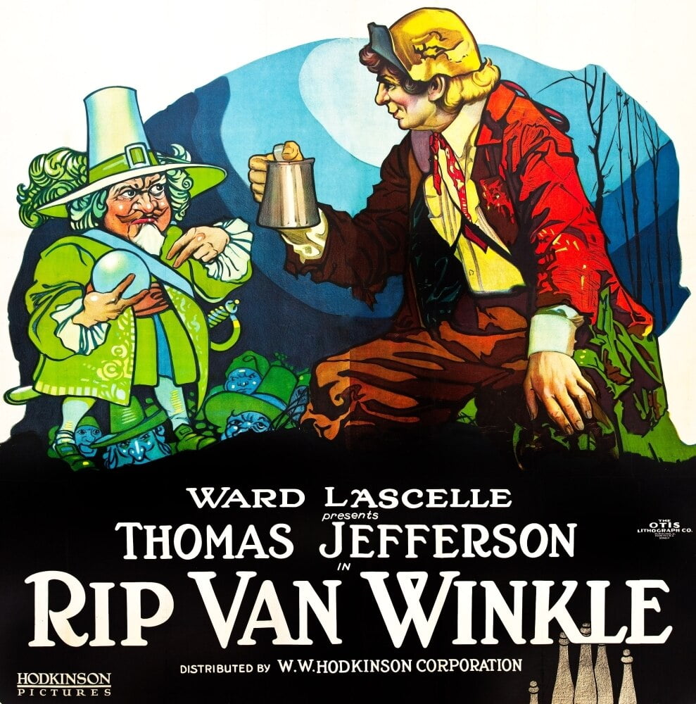 Rip Van Winkle Poster Art 1921 Movie Poster Masterprint Walmart Com Walmart Com