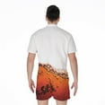 thumbnail image 2 of Cola Short Sleeve Men'S Rompers Casual Summer Jumpsuits Outfit, 2 of 4