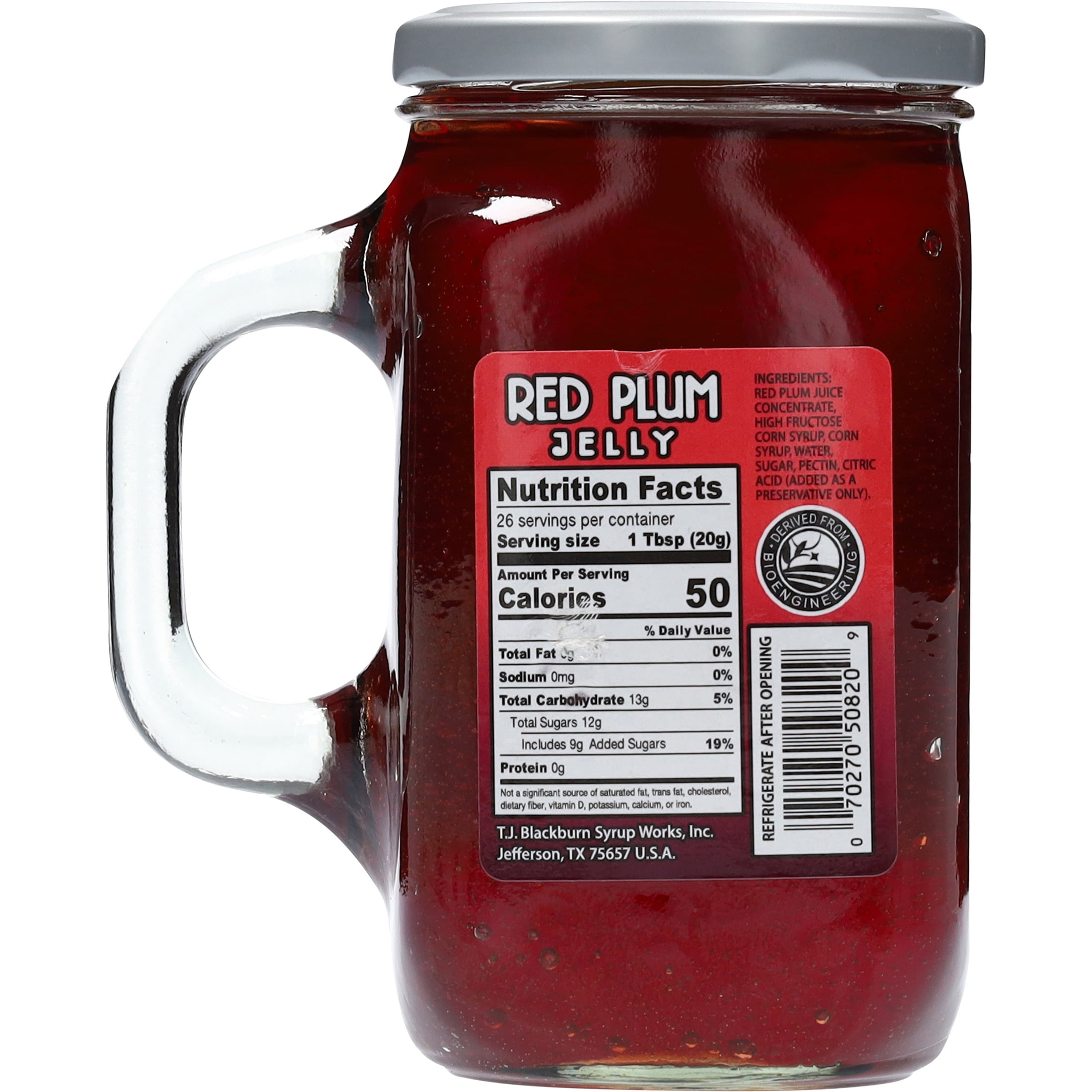 (3 pack) Blackburn's Red Plum Jelly 18 oz