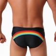 thumbnail image 5 of Mens Bikini Swimwear Sexy Swimsuit Gradient Design Swim Briefs with Drawstring Low Waist Bathing Suit Lightweight Swim Bottons 2026 Summer Beach Vacation Outfits, 5 of 6