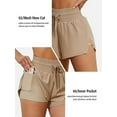 thumbnail image 2 of Anferry  Women's Quick Dry 3" High Waisted Swim Board Shorts Beach Shorts with Pockets, 2 of 9