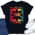 Red Hot Chili Peppers Unisex Comfort Tee T Shirt, Color Black, Size