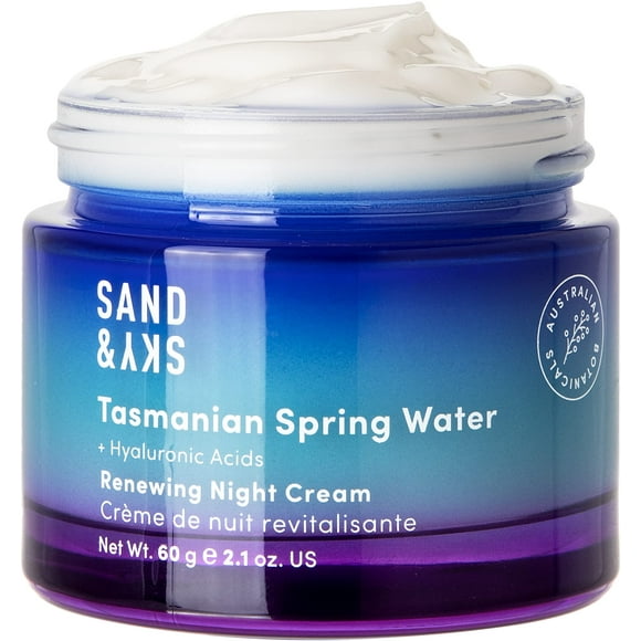 Crema de noche Sand & Sky Tasmanian Spring Water Renewal