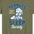 thumbnail image 3 of Peanuts - Peanuts Sleep Society - Toddler & Youth Short Sleeve Graphic T-Shirt, 3 of 6